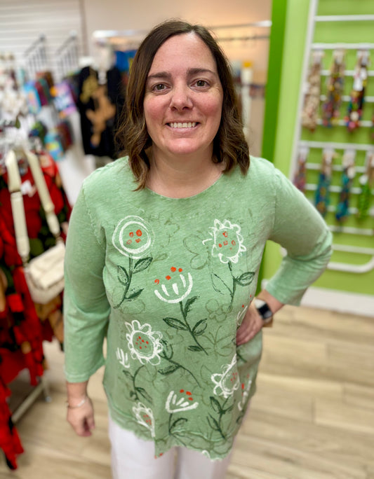 Jess & Jane Cotton Pocket Top