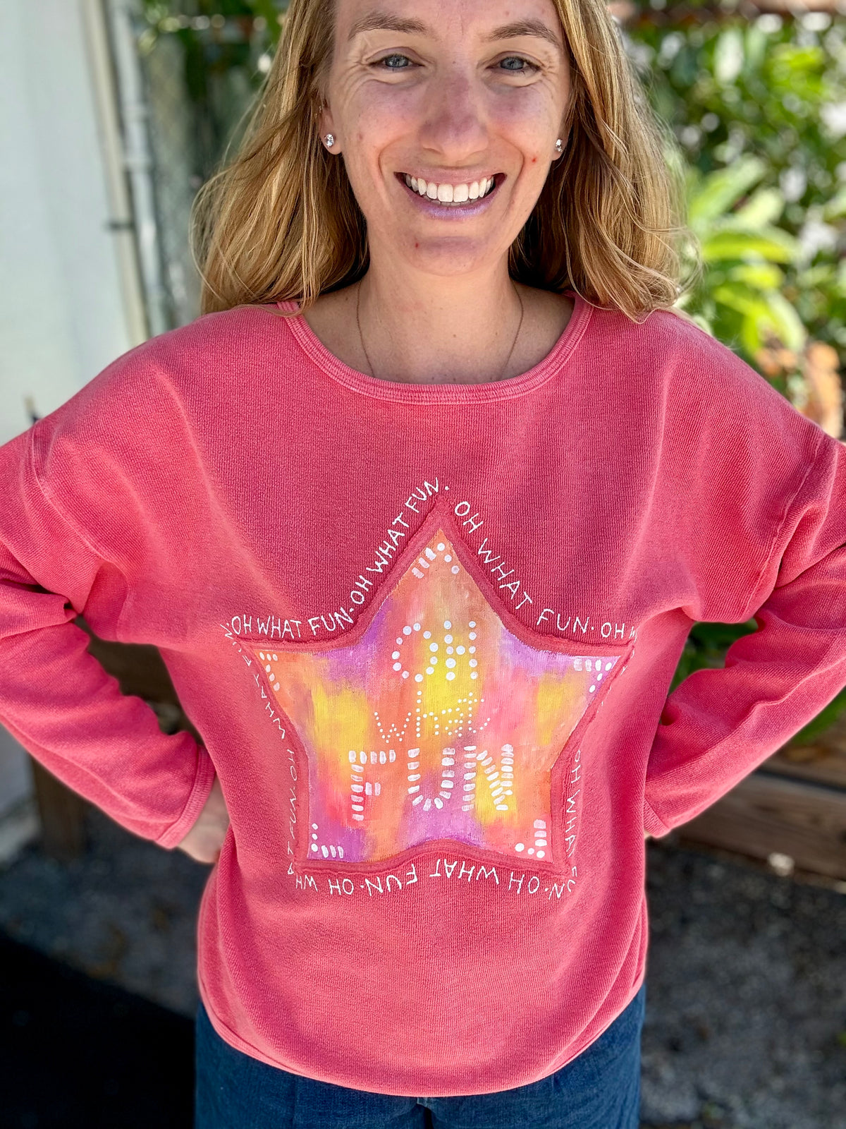 MoMo CLB632 Oh What Fun Sweatshirt