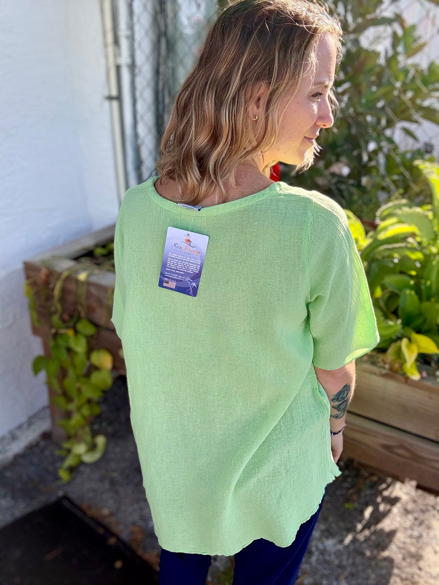Sea Breeze 466F Short Sleeve Top