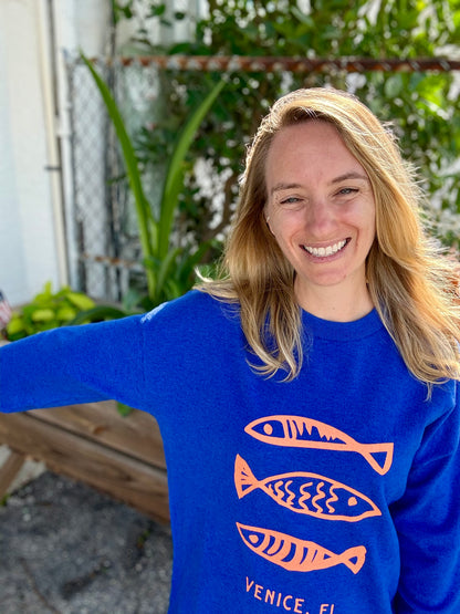 Boat Well Venice Fish Trio Sweatshirt