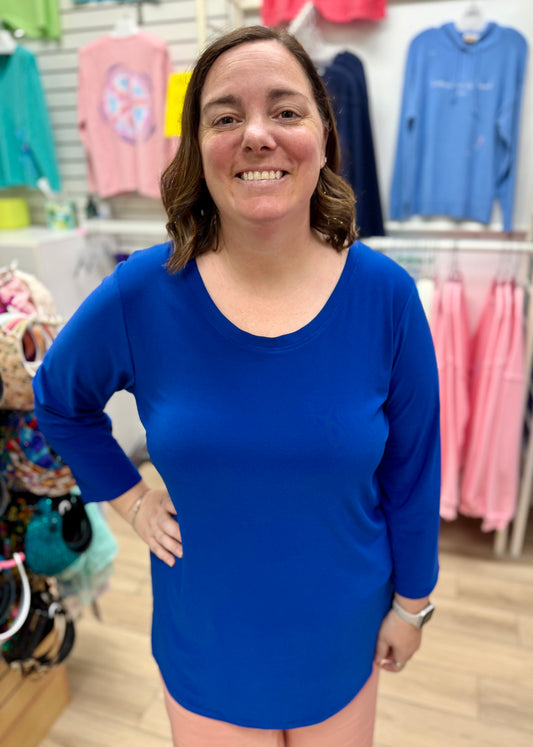 Fashque T311 Stretch Tunic Top