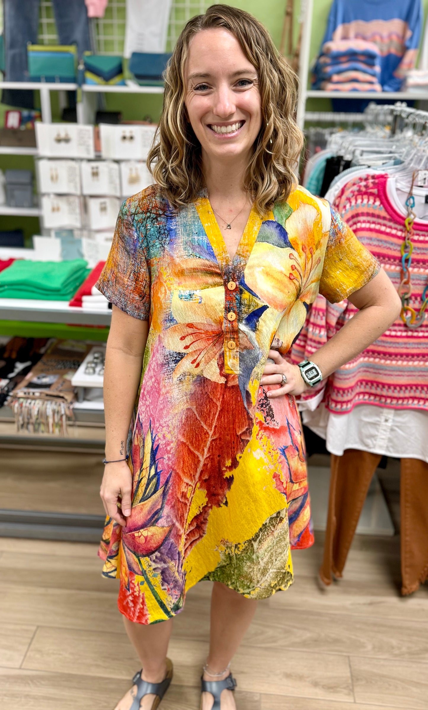 Aris A RD25038C-1 Hi-Lo Dress