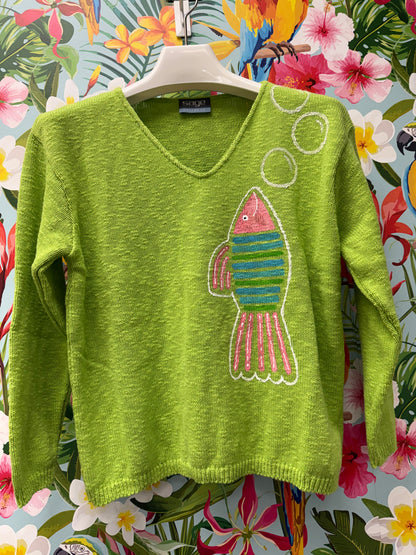 MoMo Sweater - Fresh Catch Fred