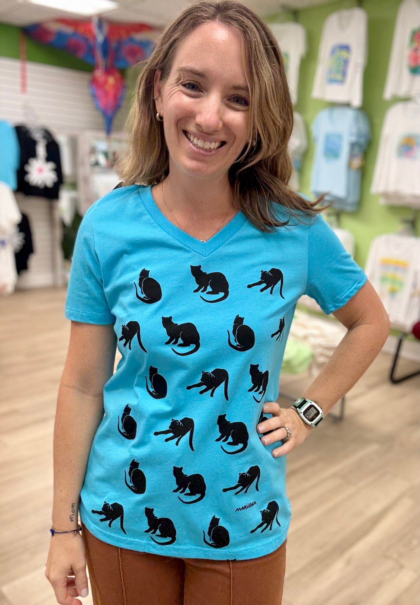 Marushka RVN Slinky Cats Top