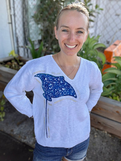 MoMo Sweater - Spotted Eagle Ray