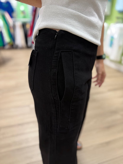 Bayeas BYMD001 Timothy Wide Crop Jean