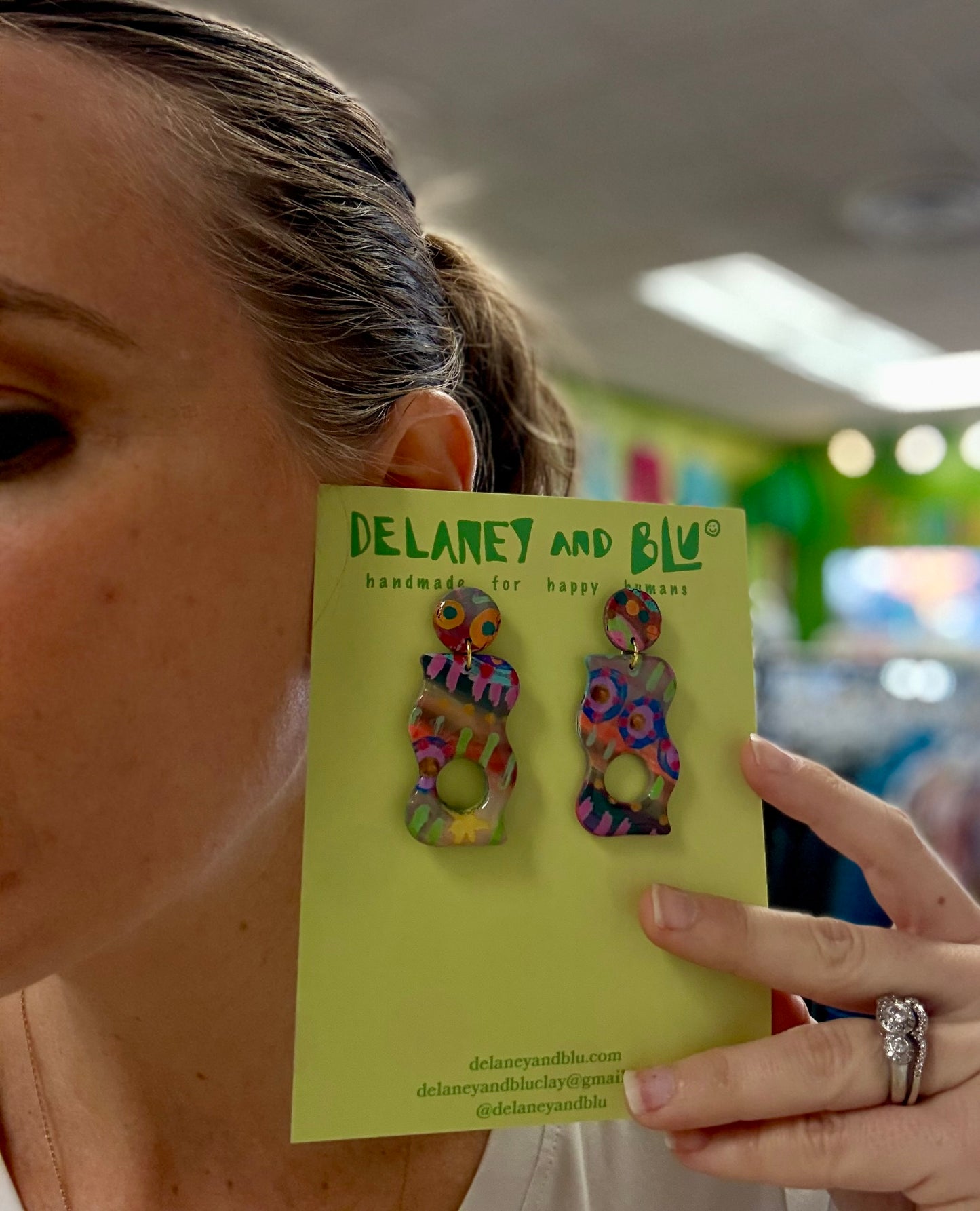 Delaney & Blue Earrings