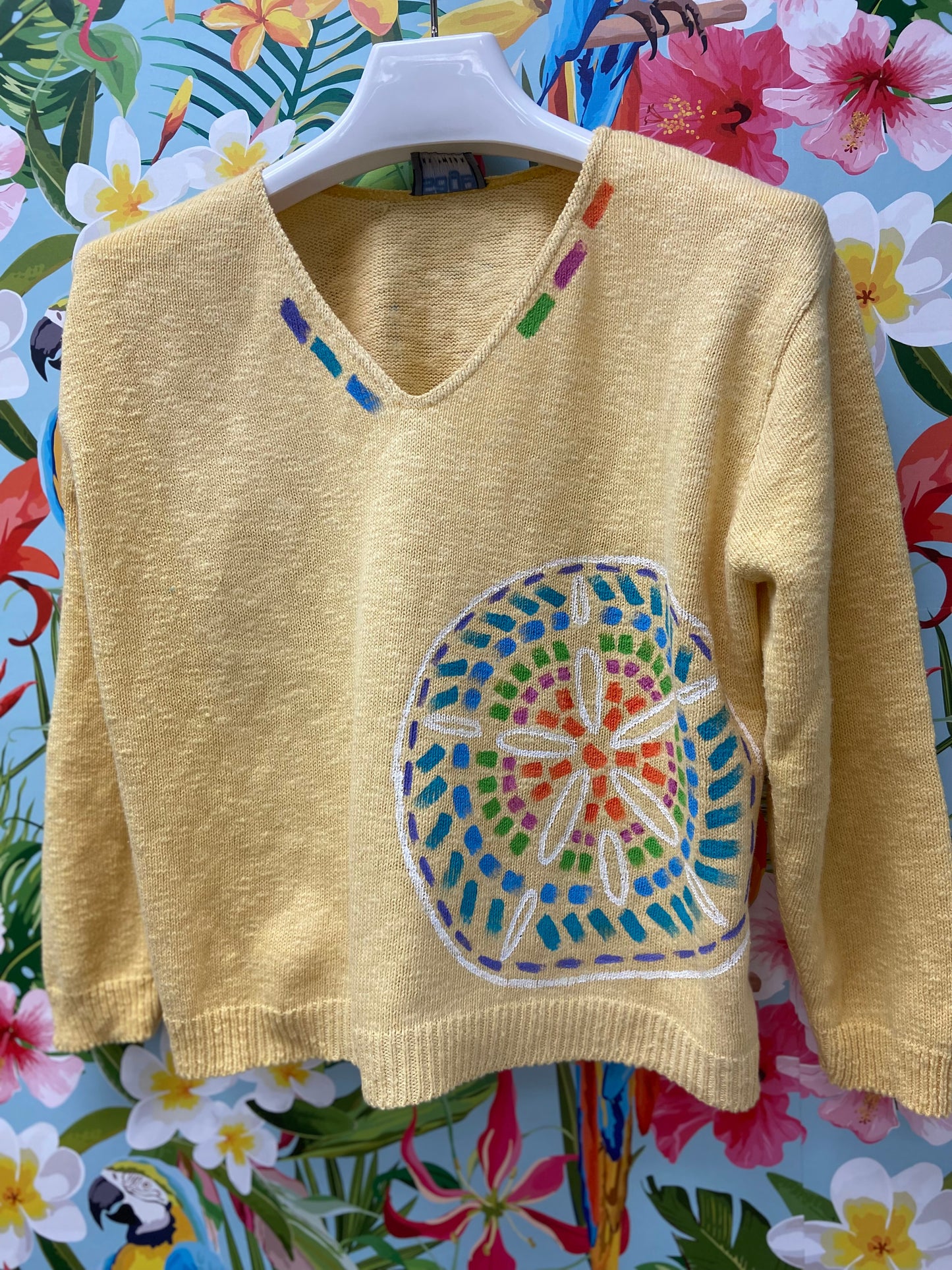 MoMo Sweater - Mosaic Sand Dollar