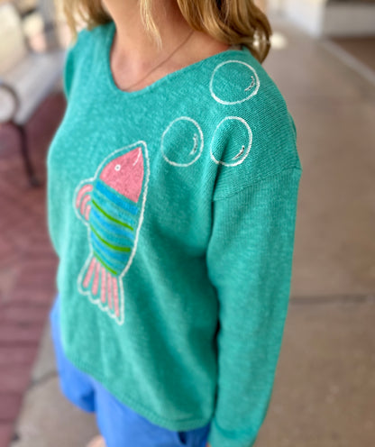 MoMo Sweater - Fresh Catch Fred