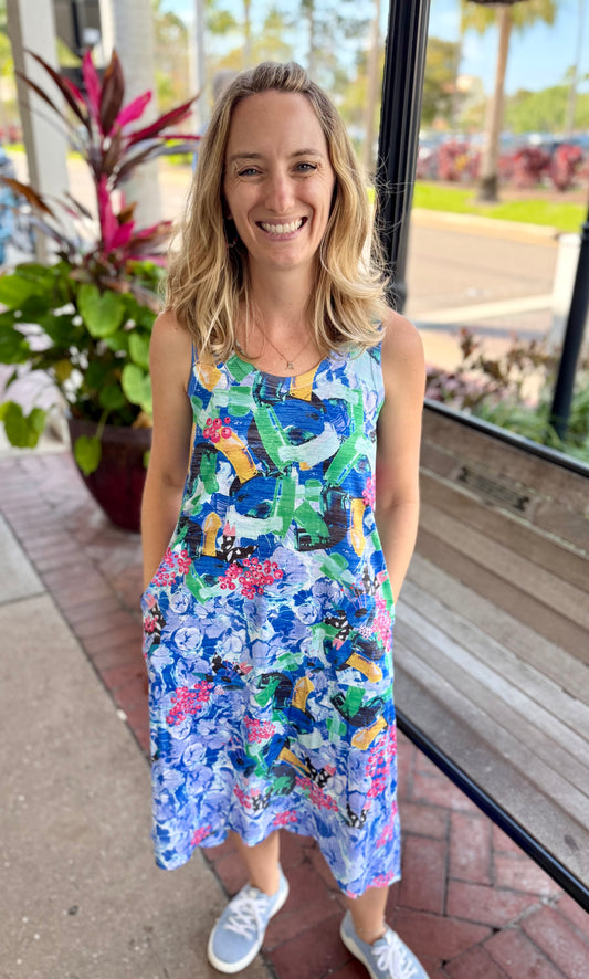 Inoah D550BO Berry Wild Dress