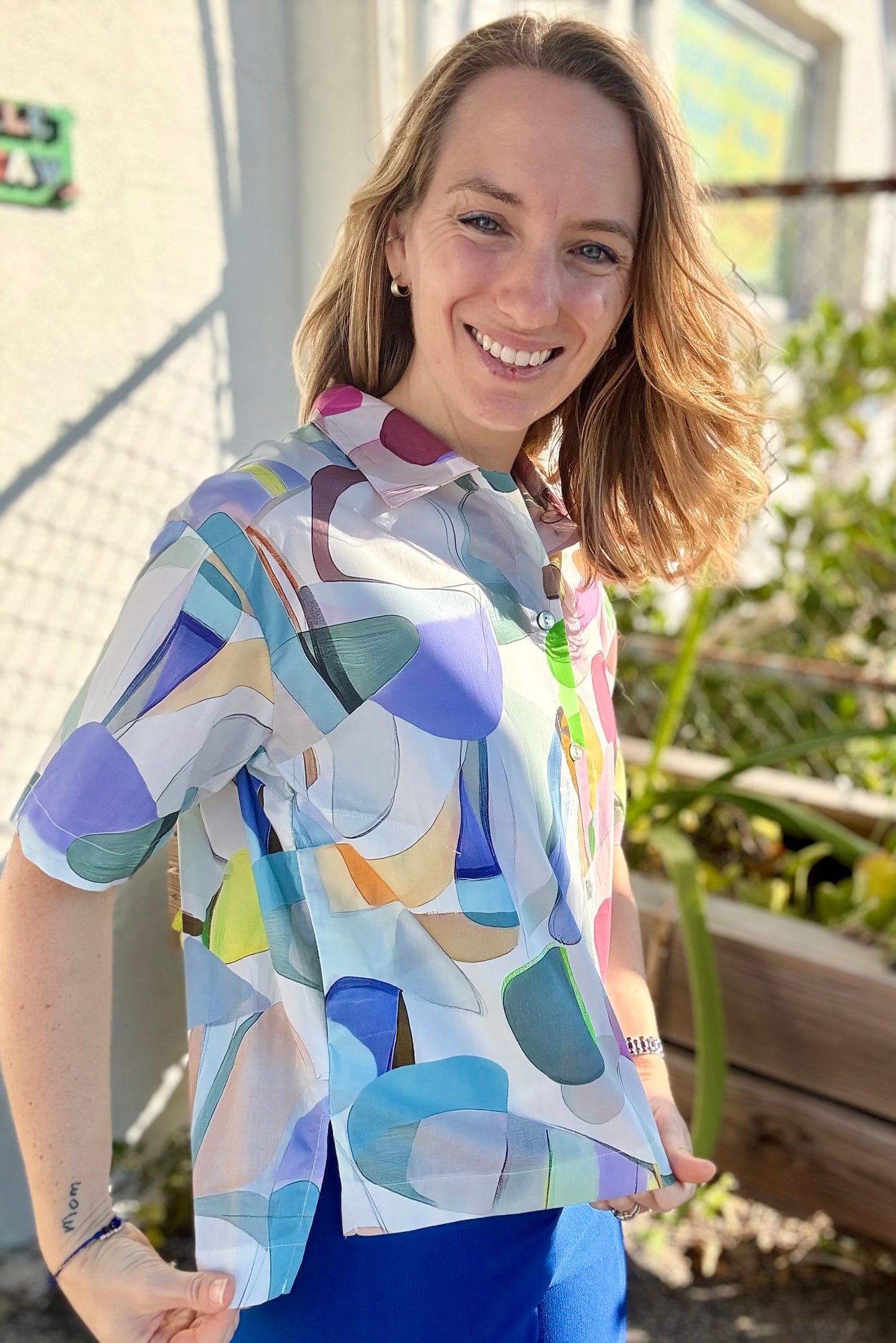 Terra T4647 Pastels Pocket Top