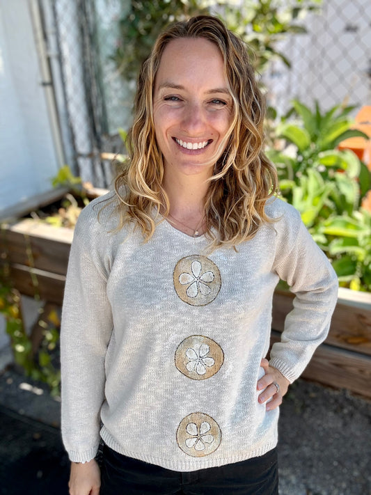 MoMo Sweater - Sand Dollar Trio