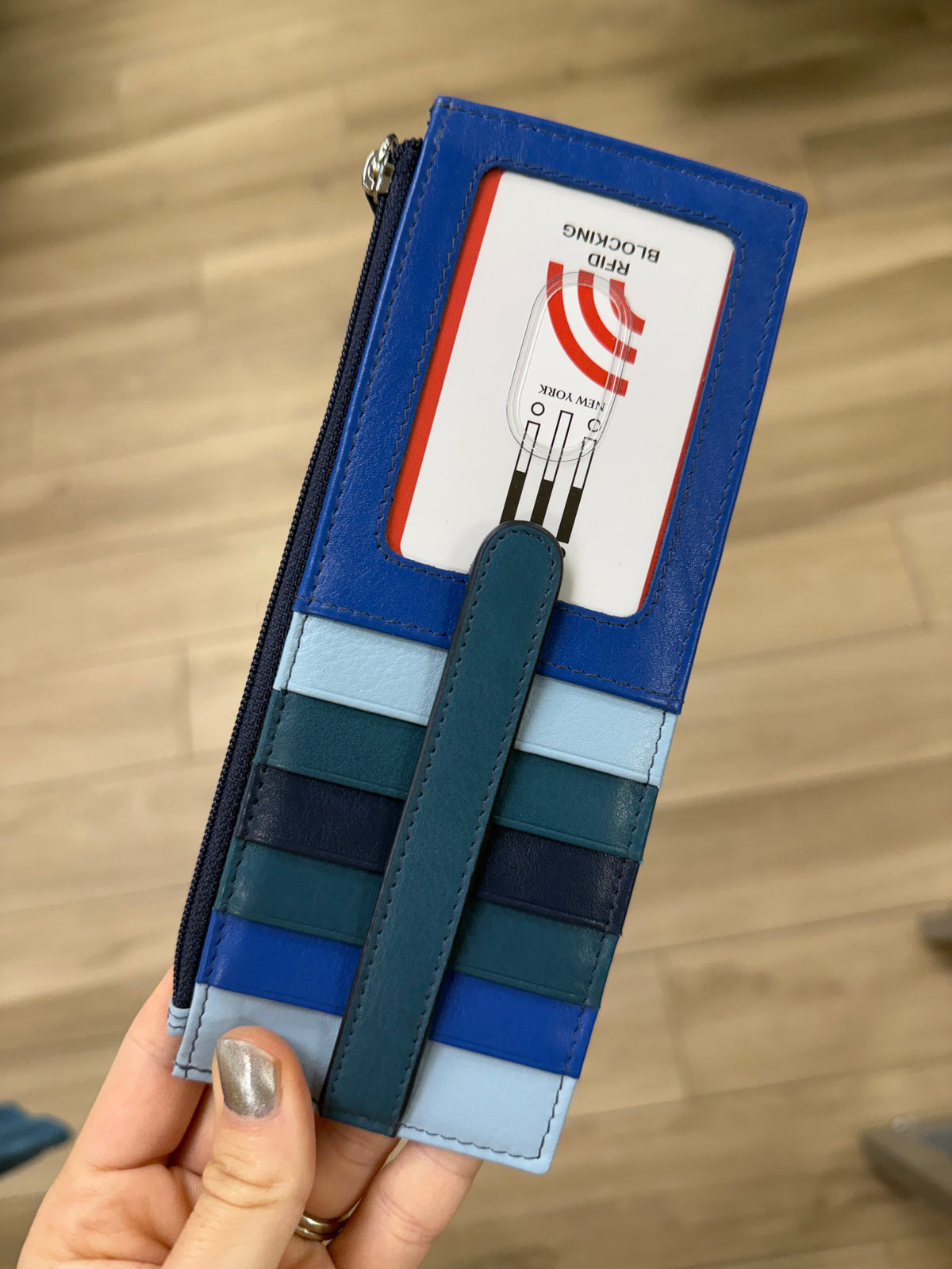 ILI Double Sided RFID Credit Card Wallet