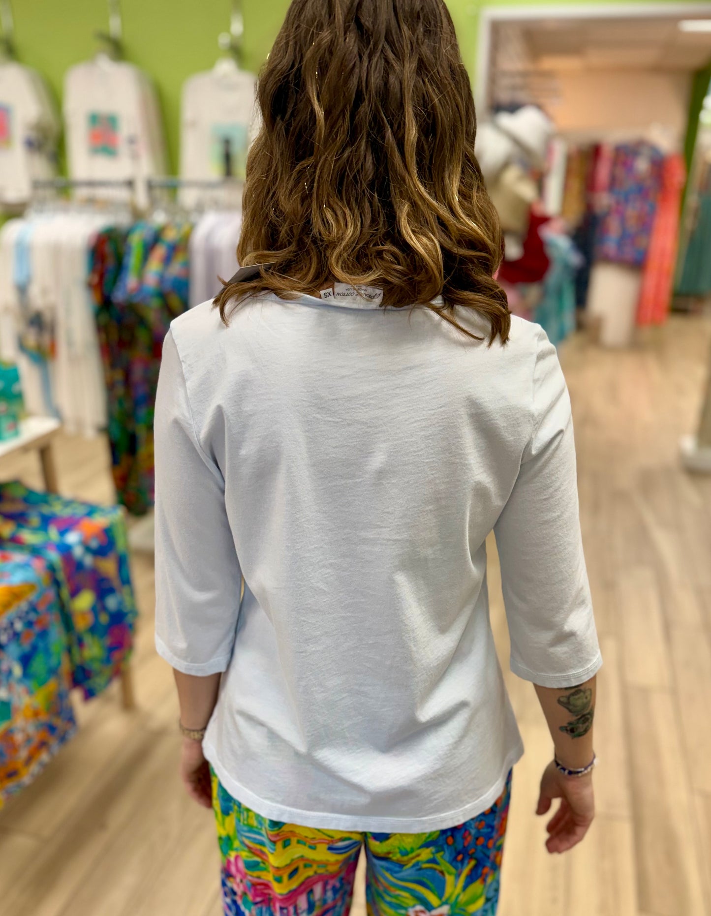 Prairie Cotton 8276 Boatneck Top
