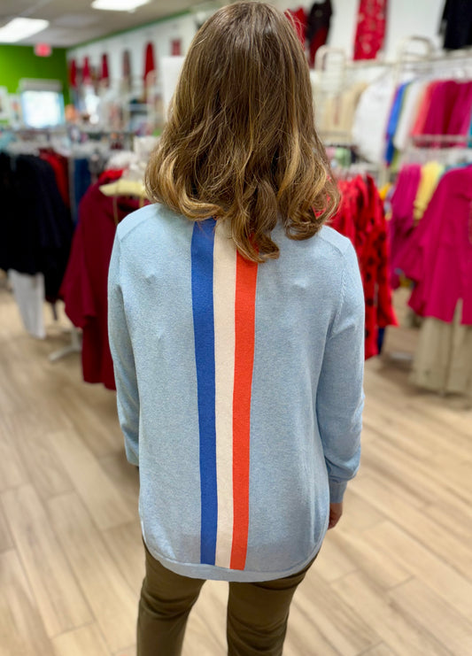 Hatley Jessie Stripe Back Sweater
