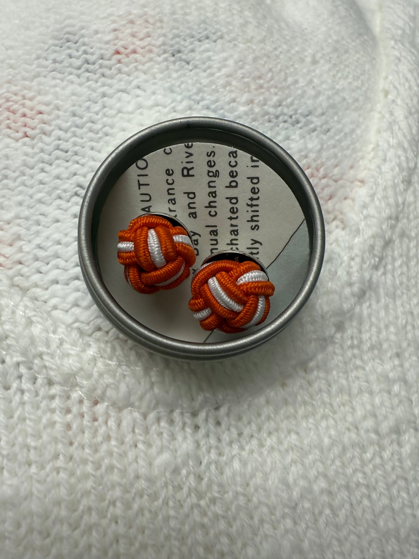 Patsy Kane Nautical Monkey Fist Earring