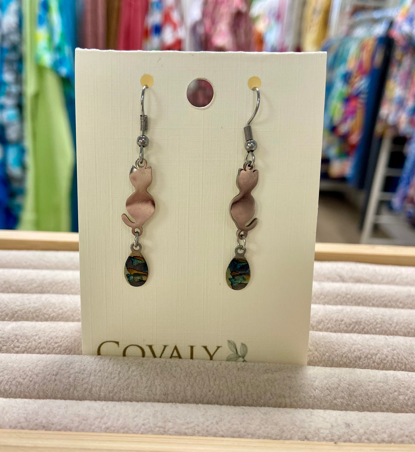 Covaly Cat Earrings