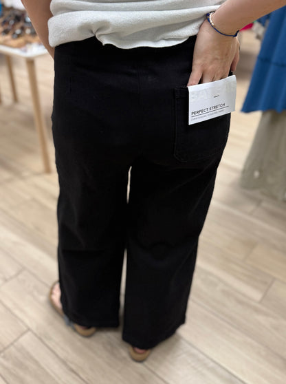 Bayeas BYMD001 Timothy Wide Crop Jean