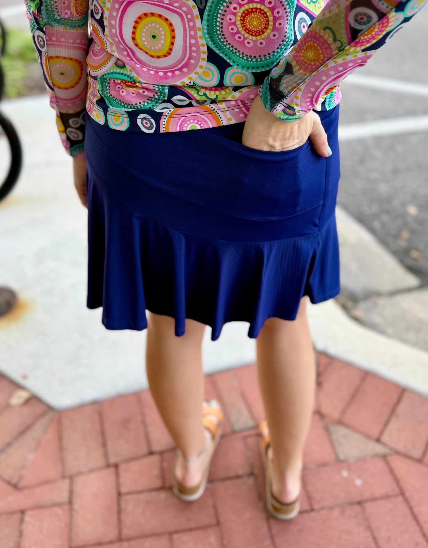 Ibkul 20000 UPF Flounce Skort