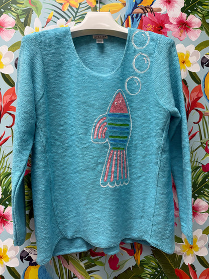 MoMo Sweater - Fresh Catch Fred