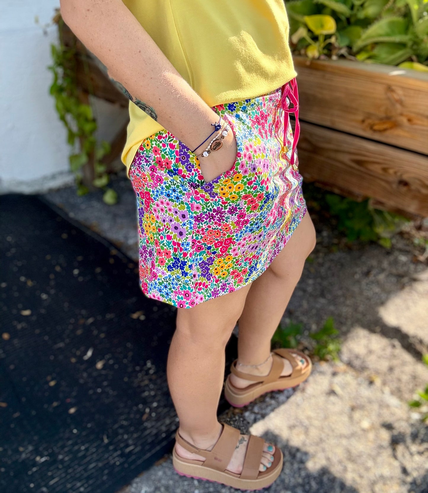 Jess Lea Print Skort