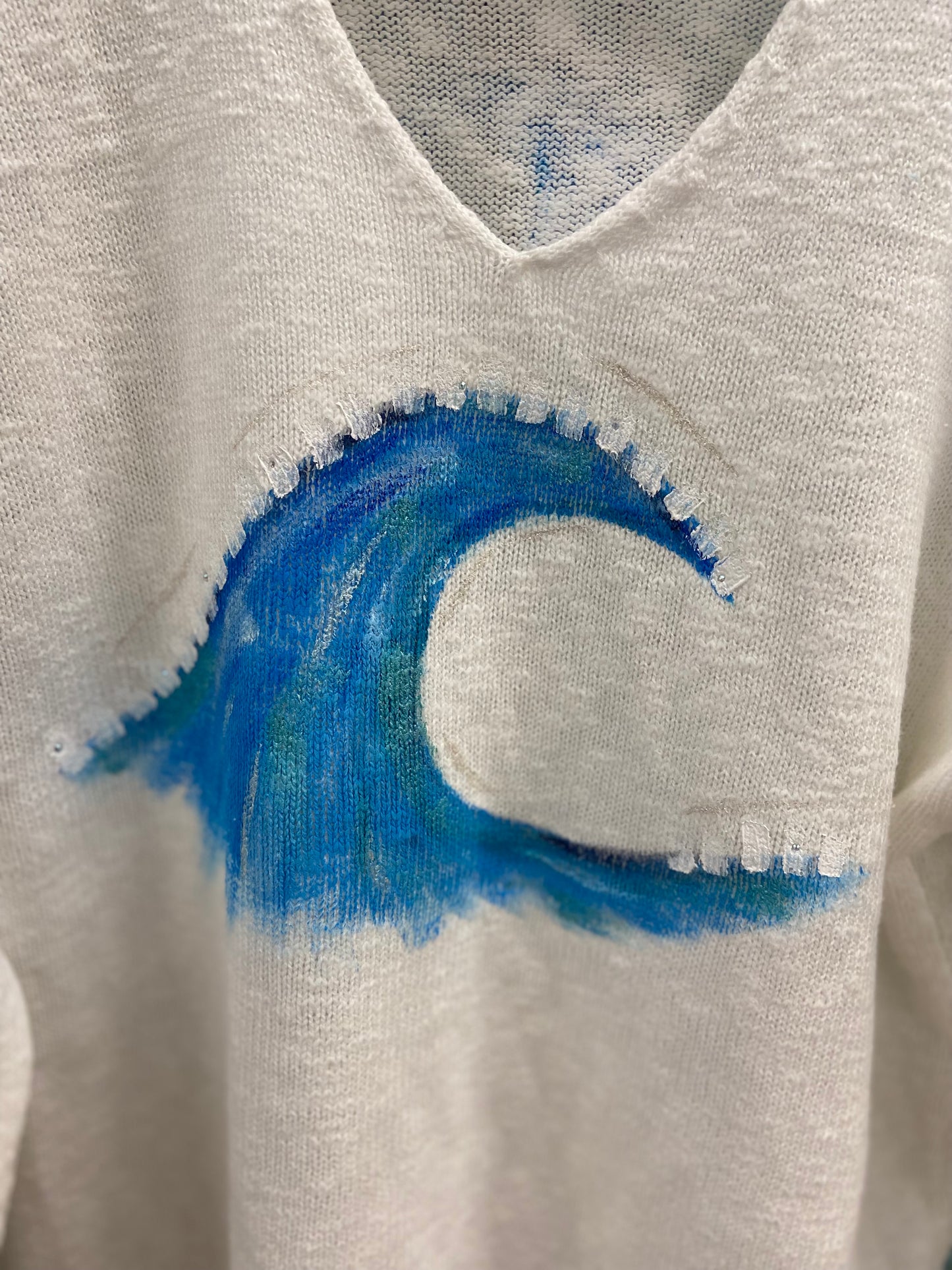 MoMo Sweater - Sea Spray