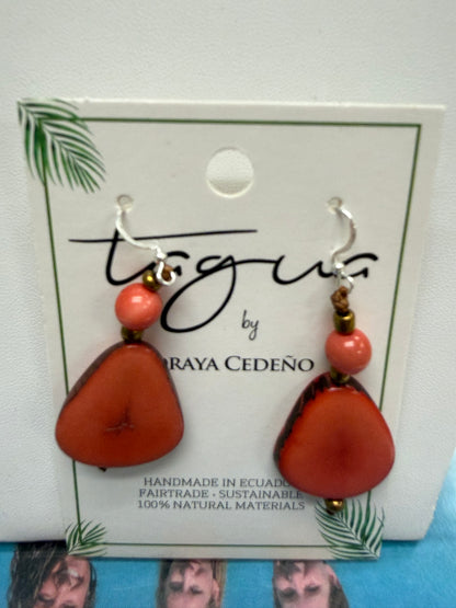Tagua Alma Earring