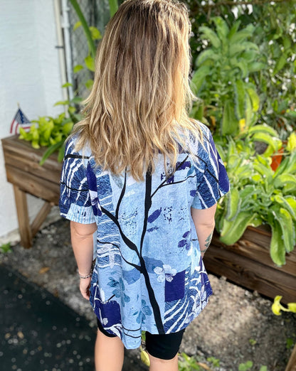 Jess & Jane Flowy Pockets Top