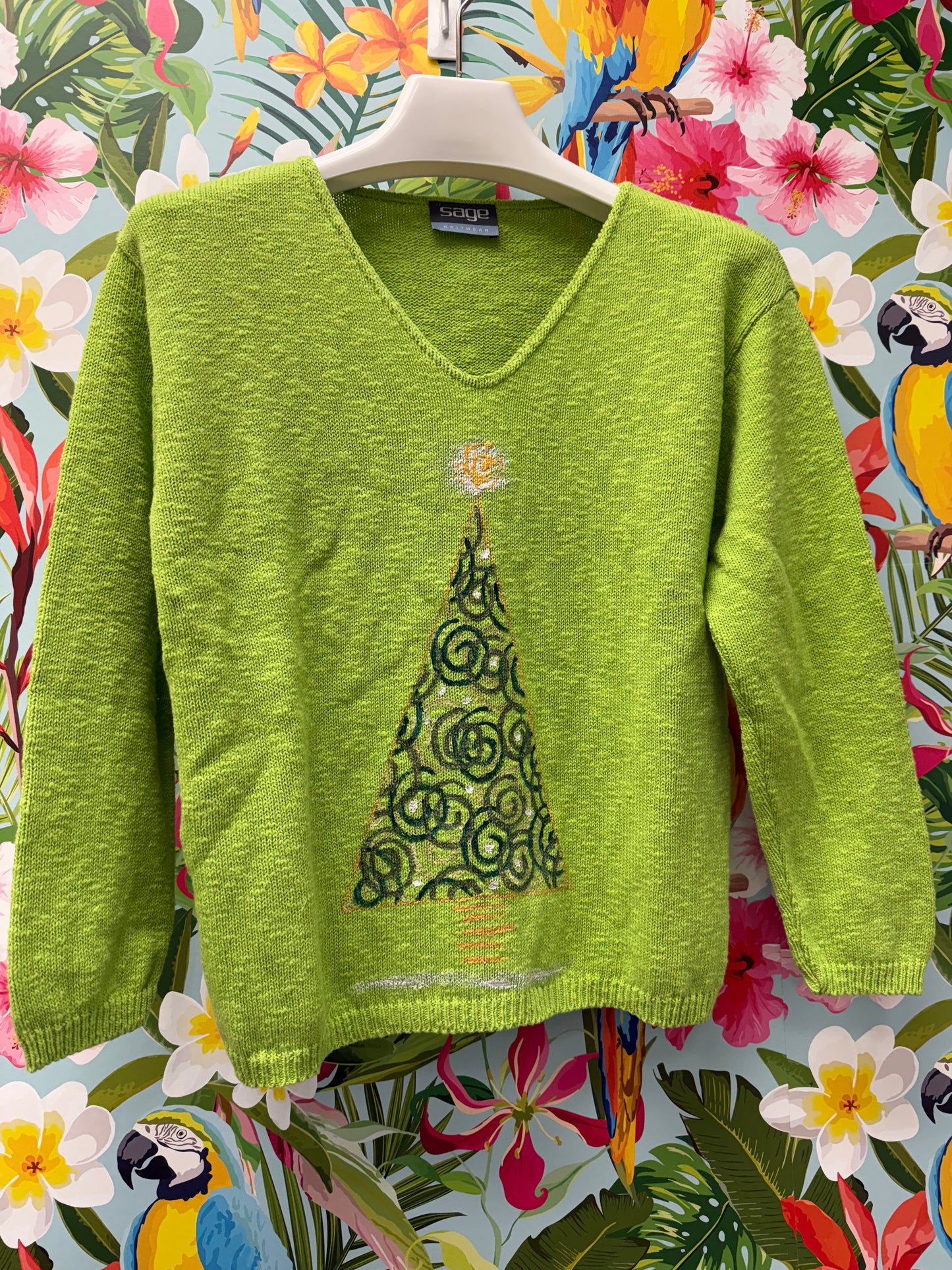 MoMo Sweater - Swirl Tree