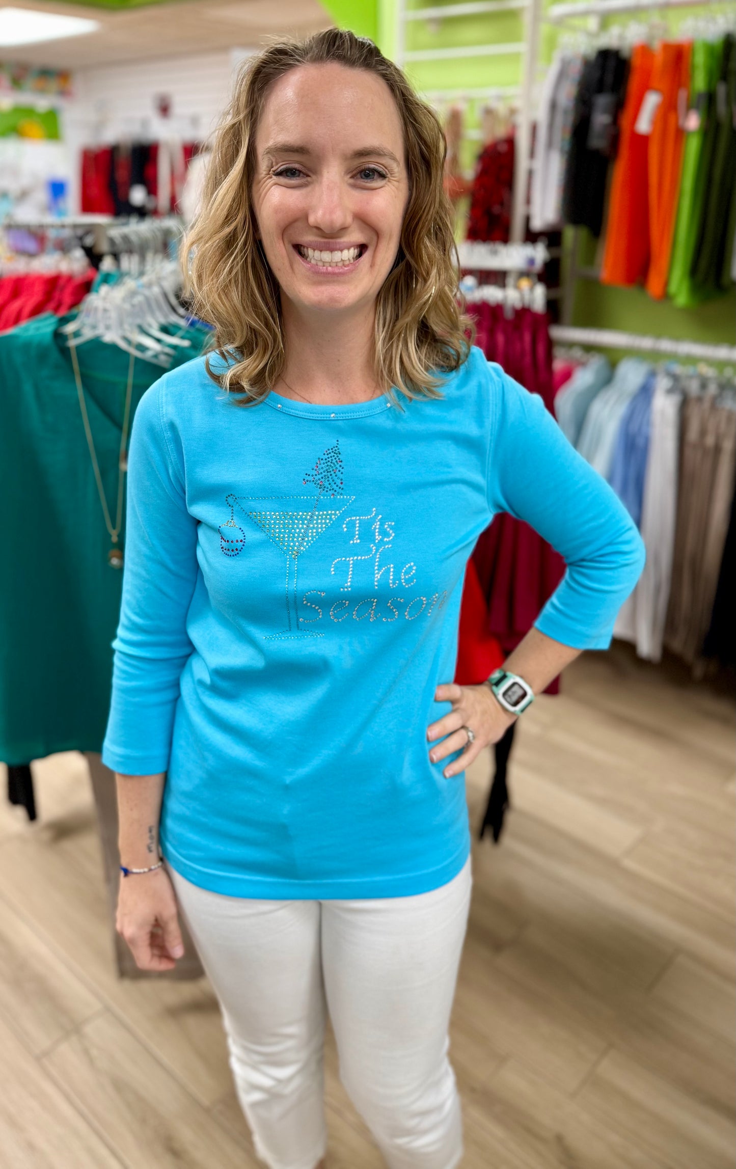 Get Lucky Tis The Season Drink Top