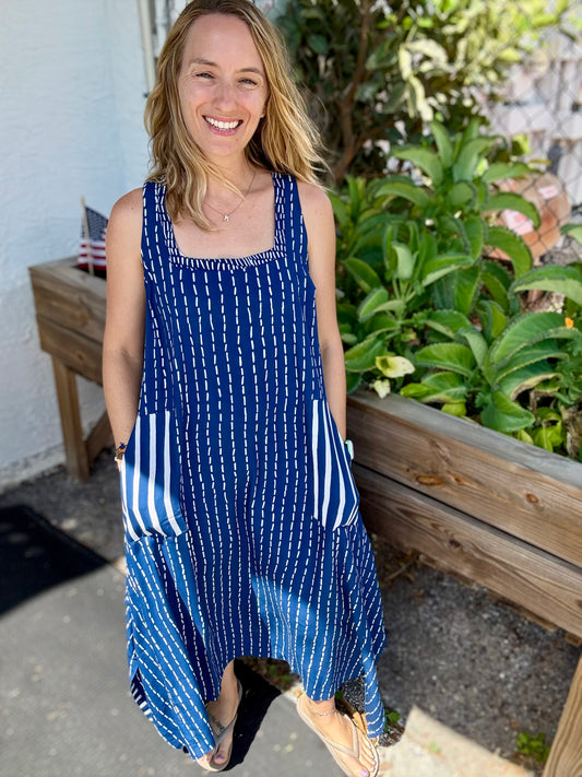 Iguana Maria Batik Maxi Dress