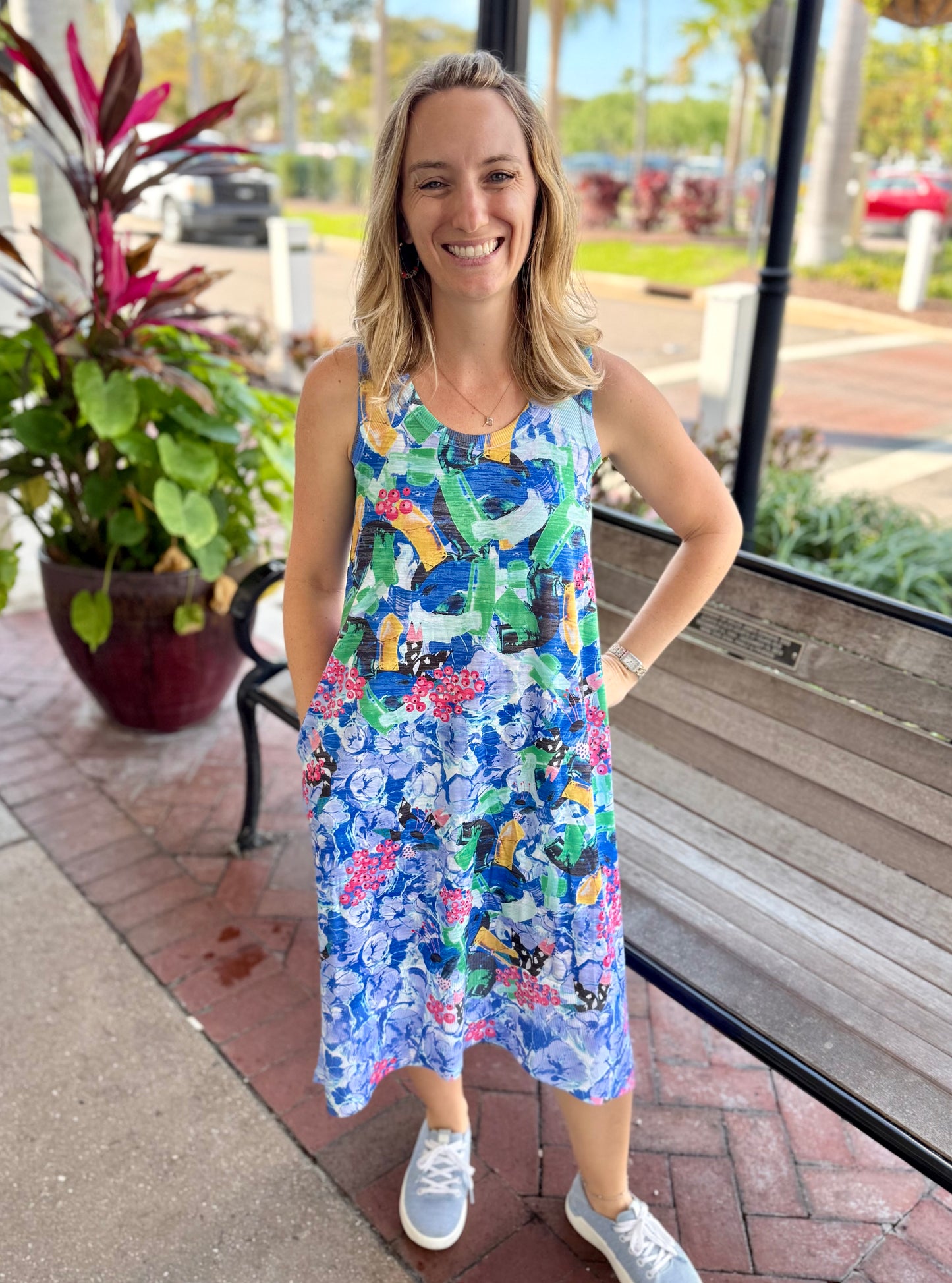 Inoah D550BO Berry Wild Dress