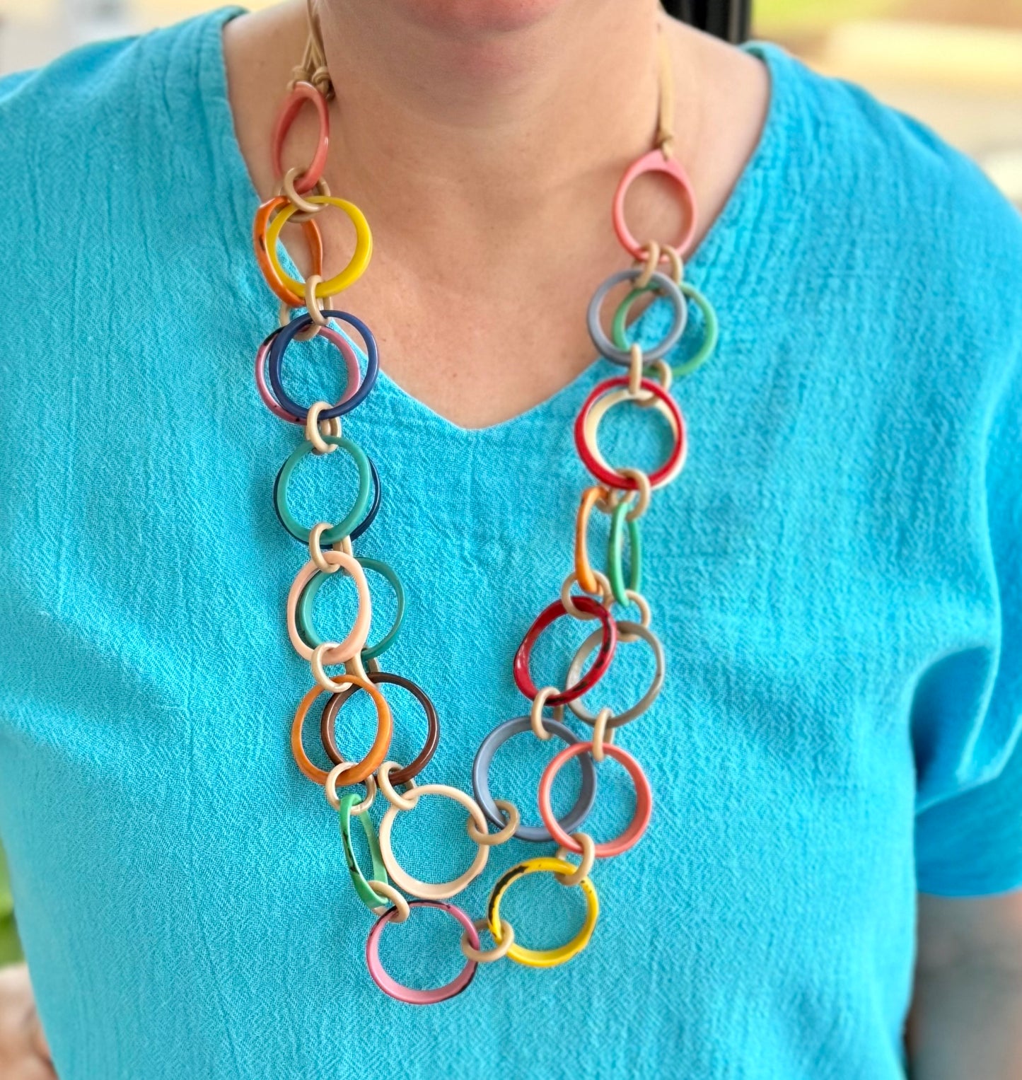 Tagua Ring of Life Necklace