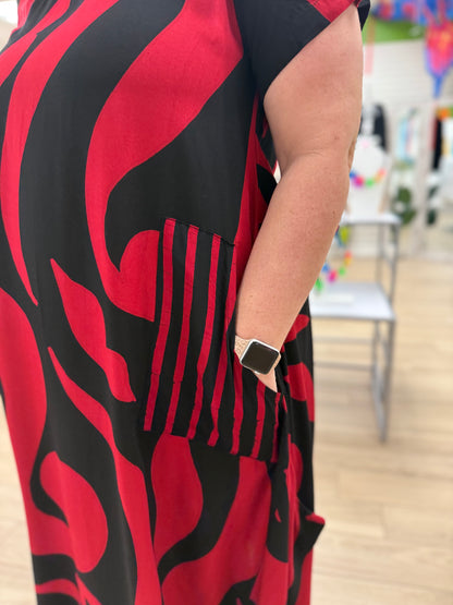 Iguana Maria Batik Maxi Dress