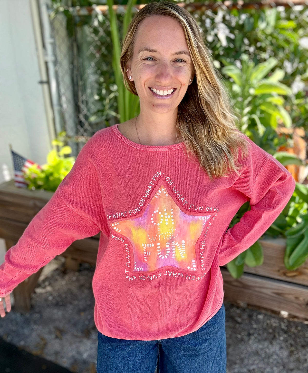 MoMo CLB632 Oh What Fun Sweatshirt