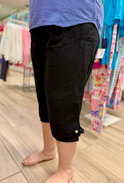 Maya Jones Side Tab Capri