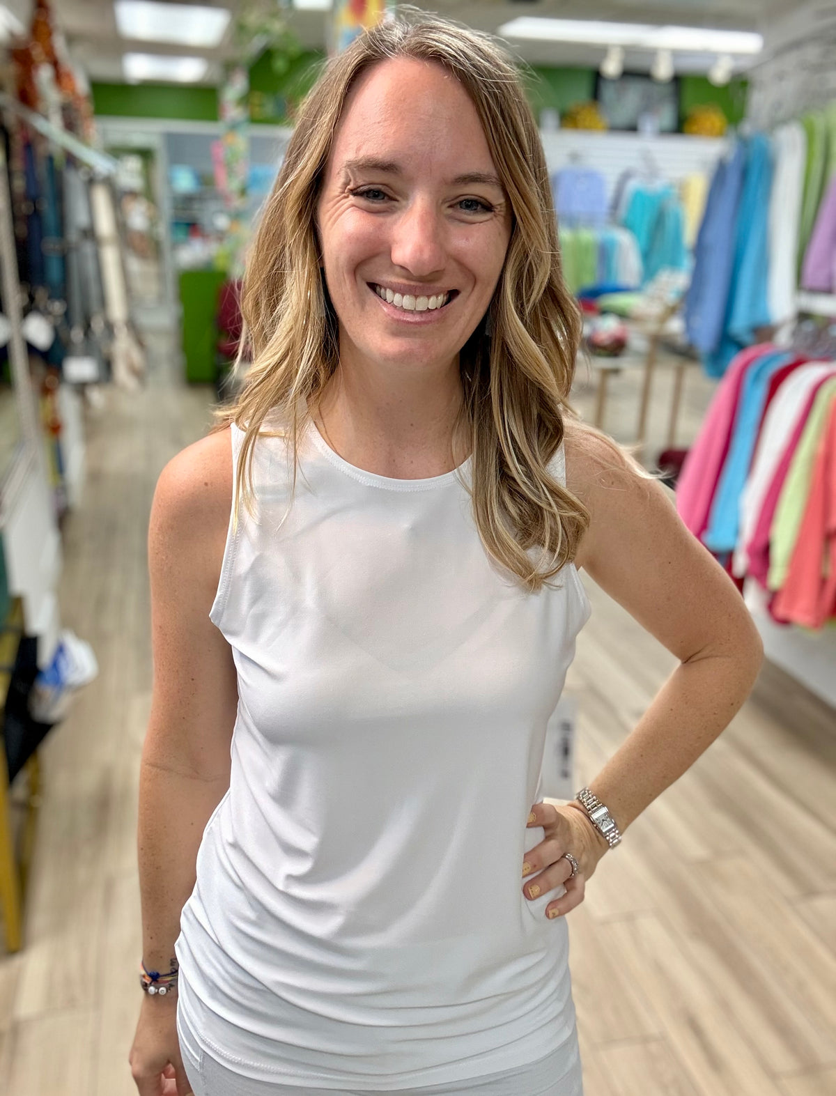 Fashque Stretch Tank Top