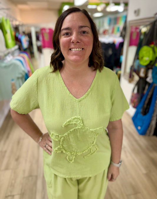 Cottonways One Size Turtle Top