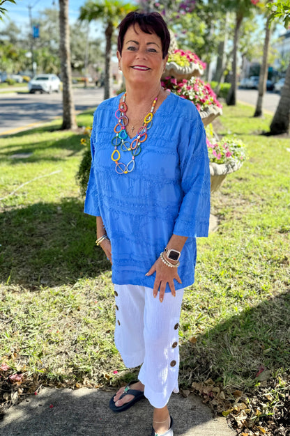 Dunes Buho Button Capri