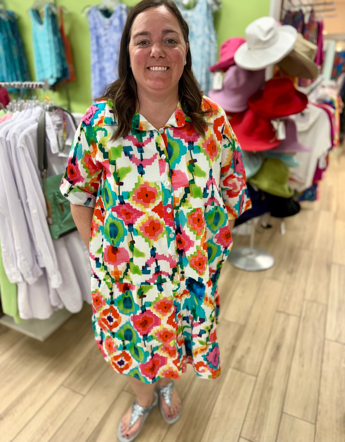 Toofan CP77-198 Big Flower Dress
