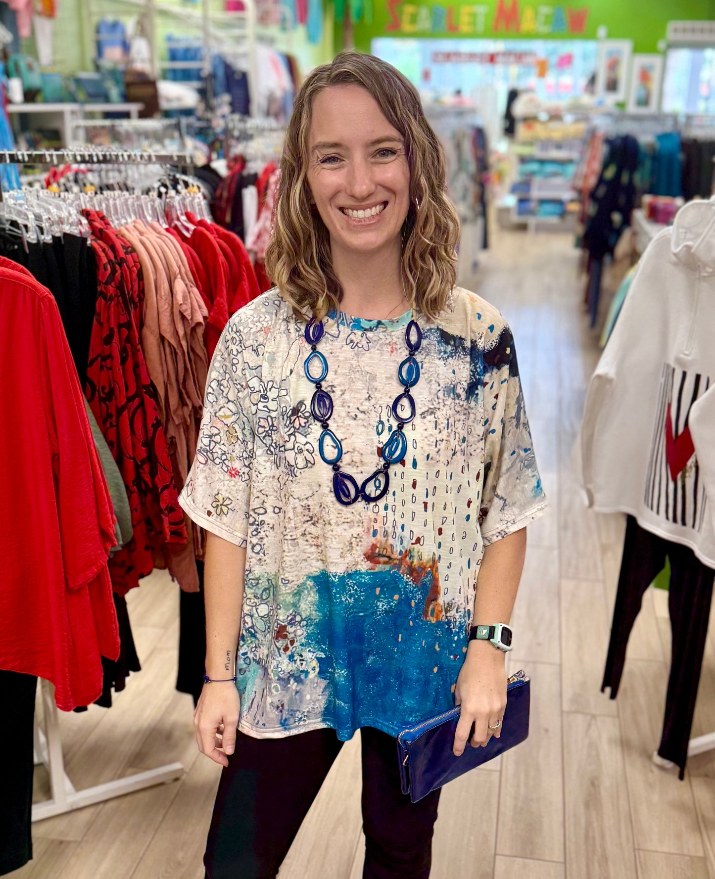 3 Potato T8 Print Top