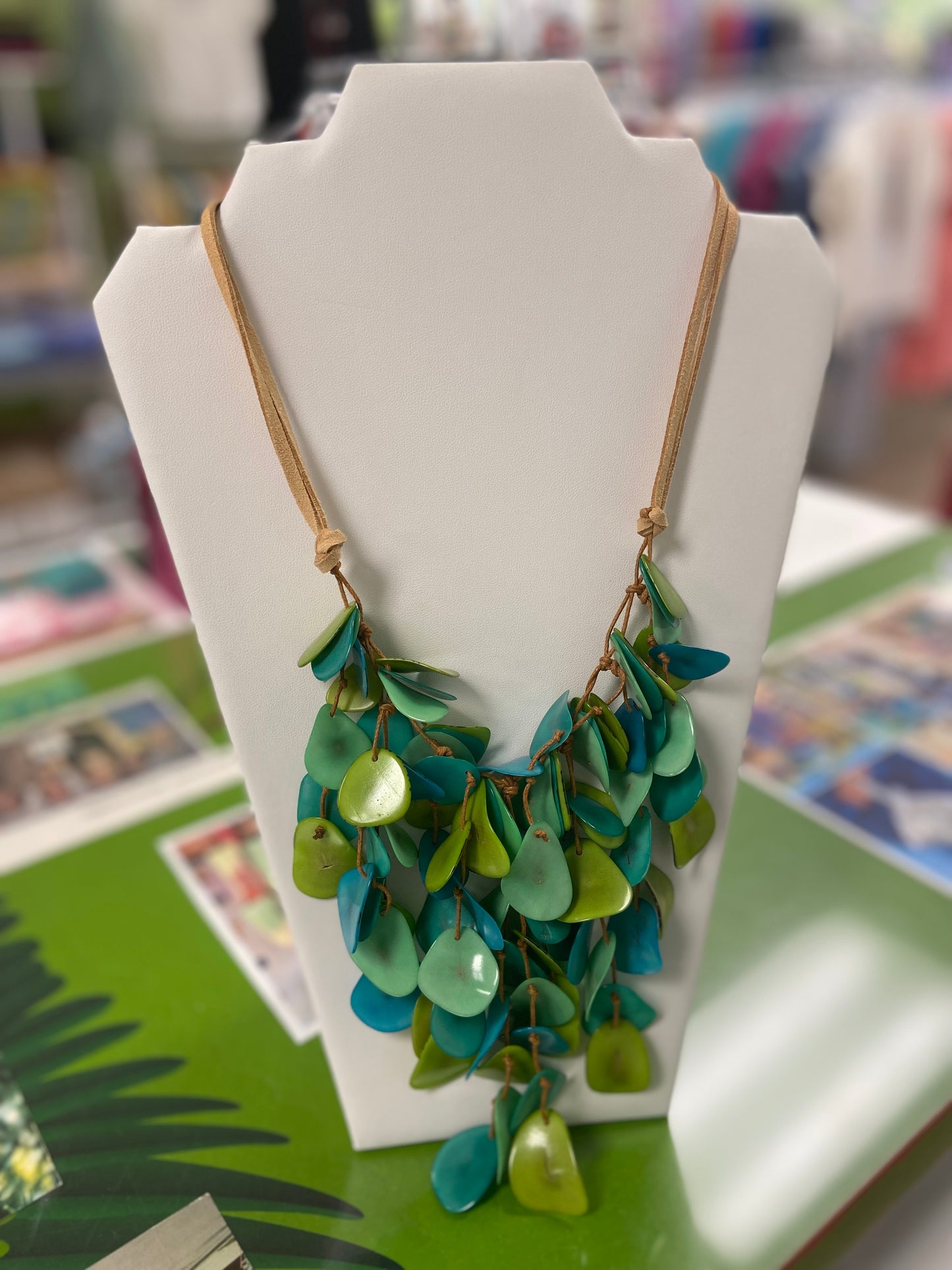 Tagua Lluvia Necklace