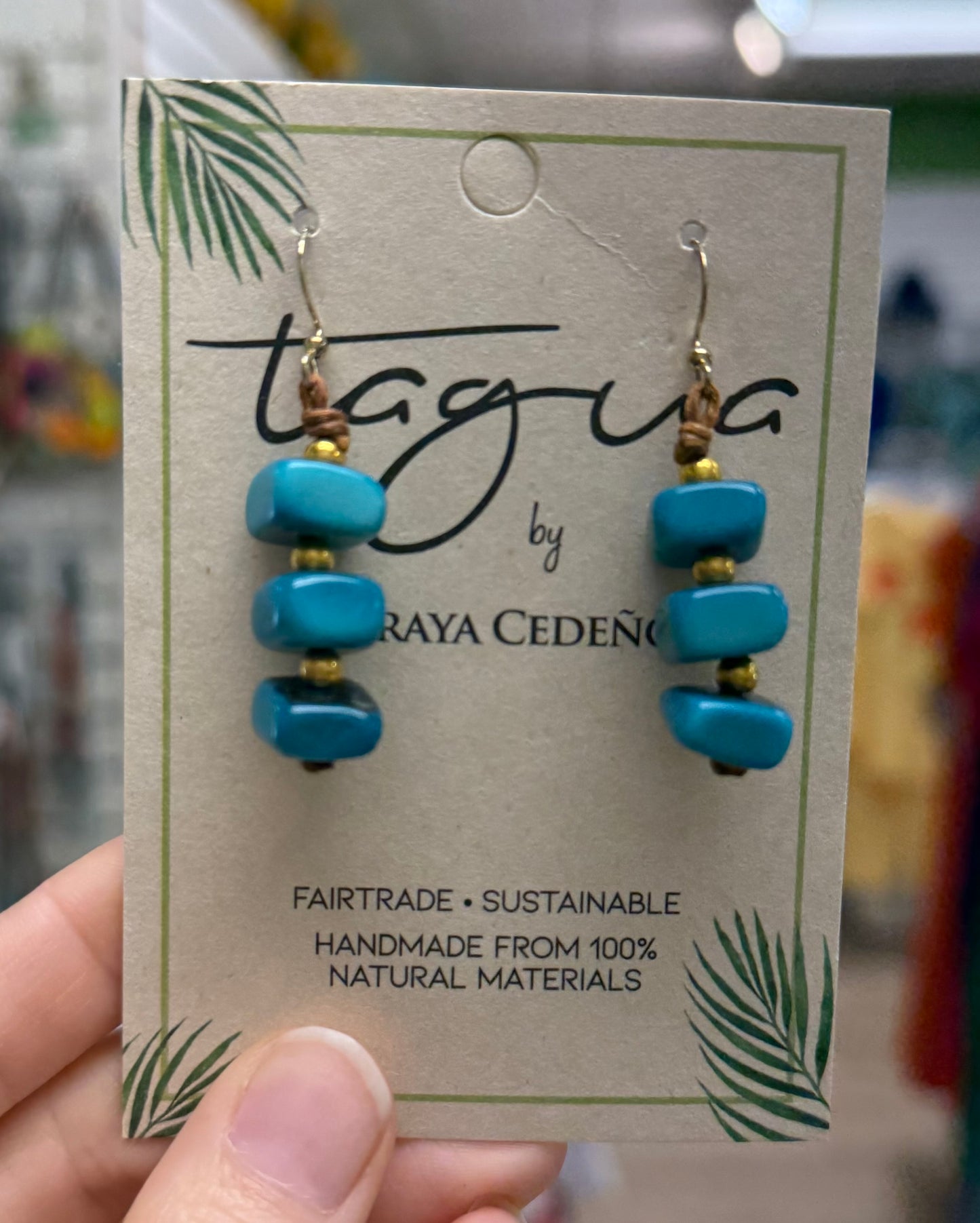 Tagua Zoraida Earring