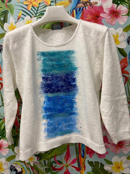 MoMo Sweater - Sea Swells