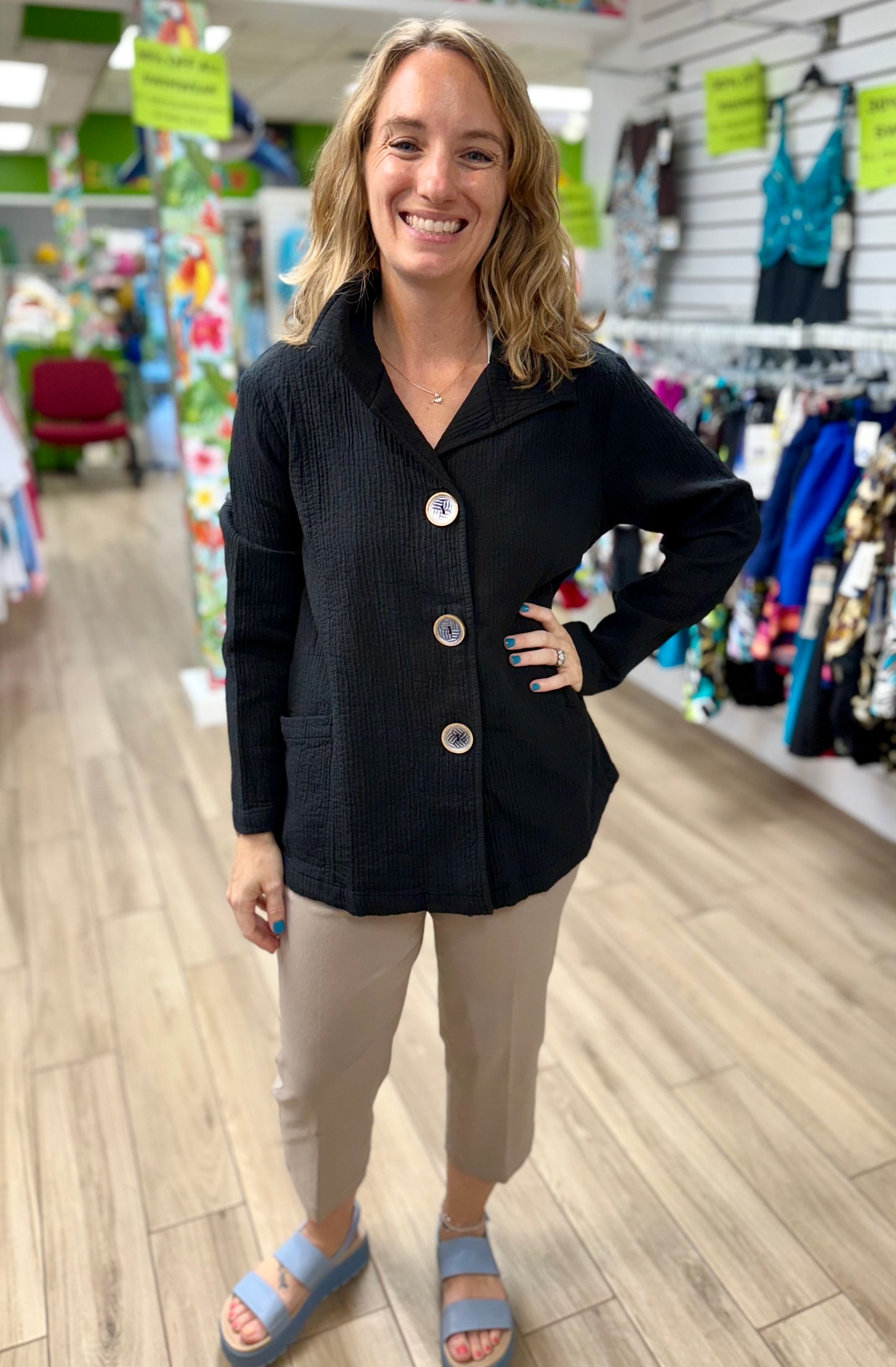 Focus ST408 Cotton Blazer Jacket