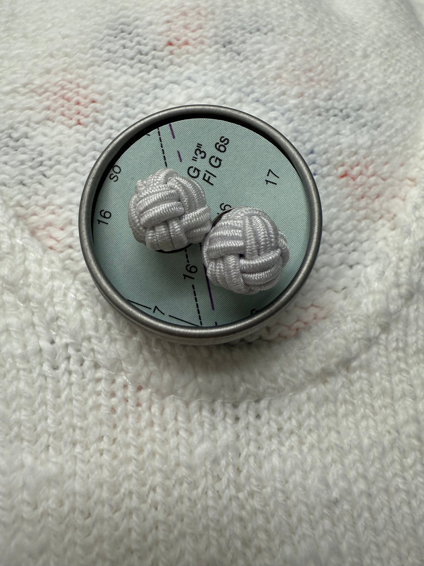 Patsy Kane Nautical Monkey Fist Earring