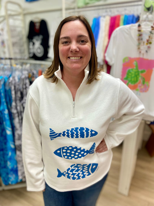 Victoria Fish Trio Fleece