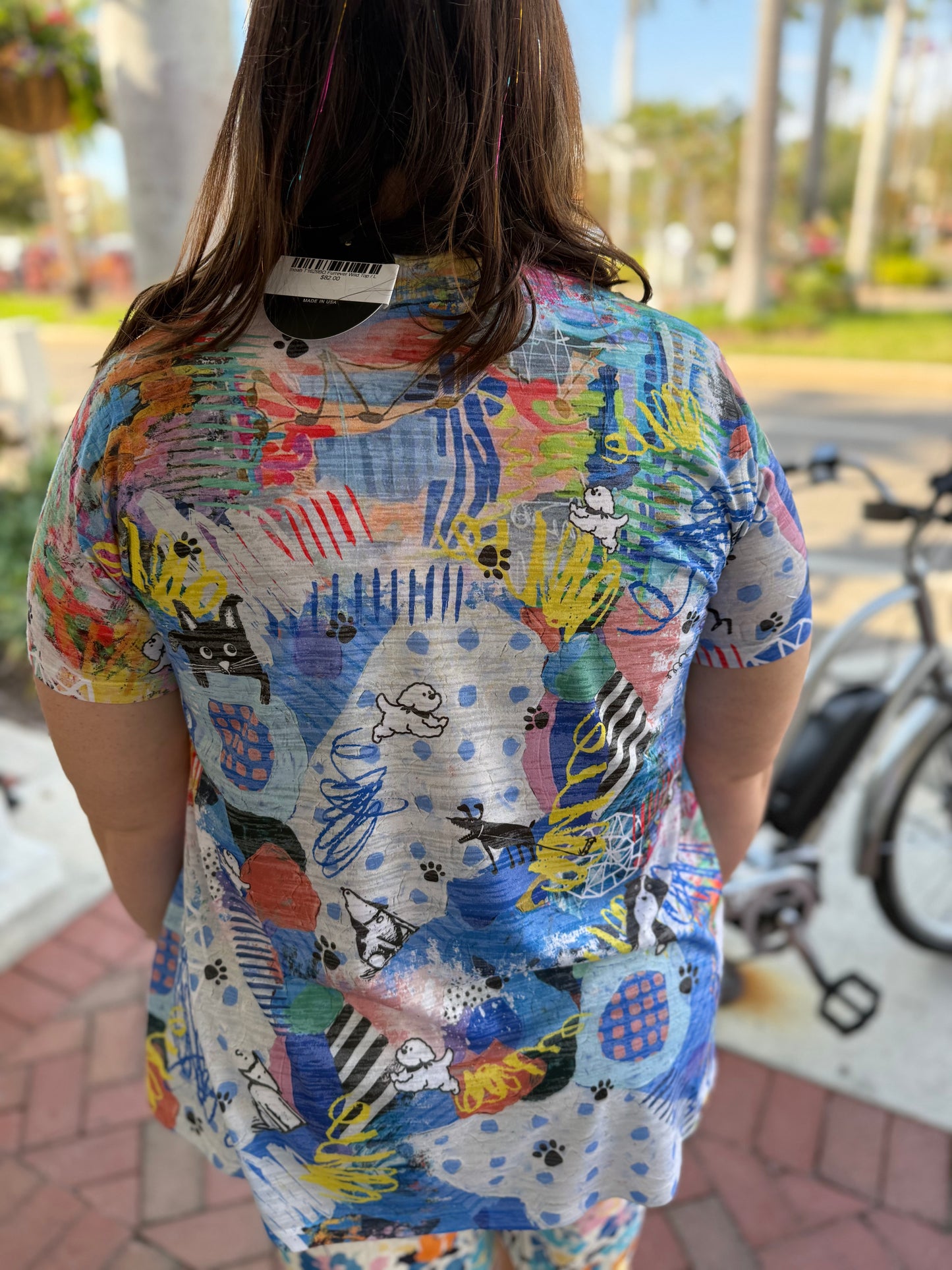 Inoah T1629BO Furrever Wild Top