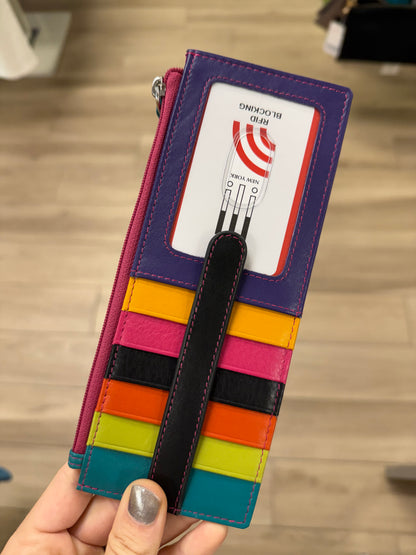 ILI Double Sided RFID Credit Card Wallet
