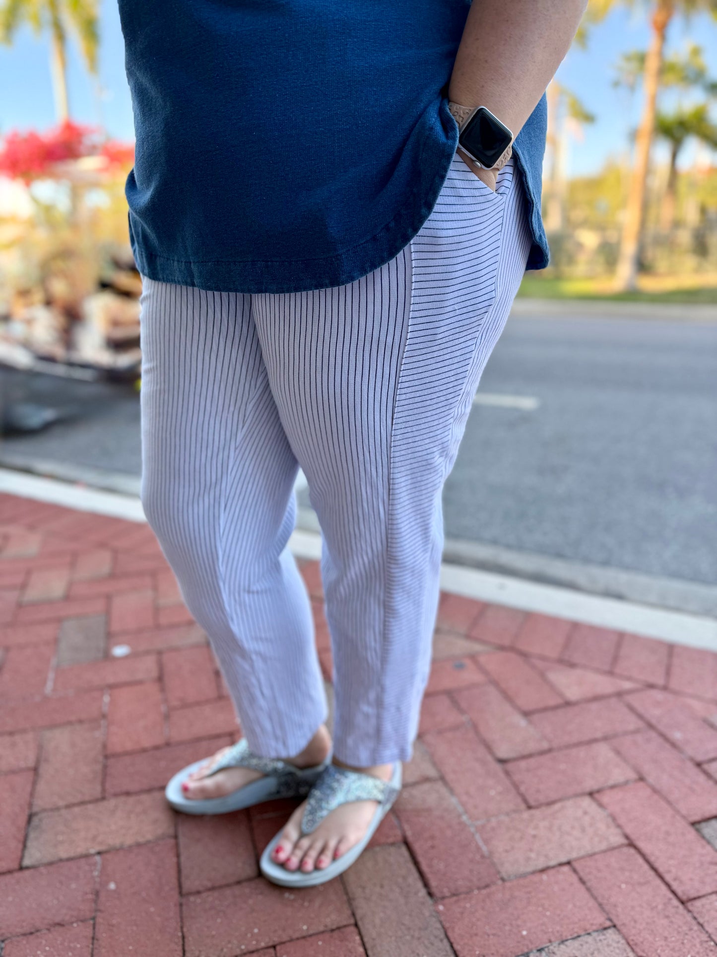 Wild Palms 5608 Denim Stripe Pant